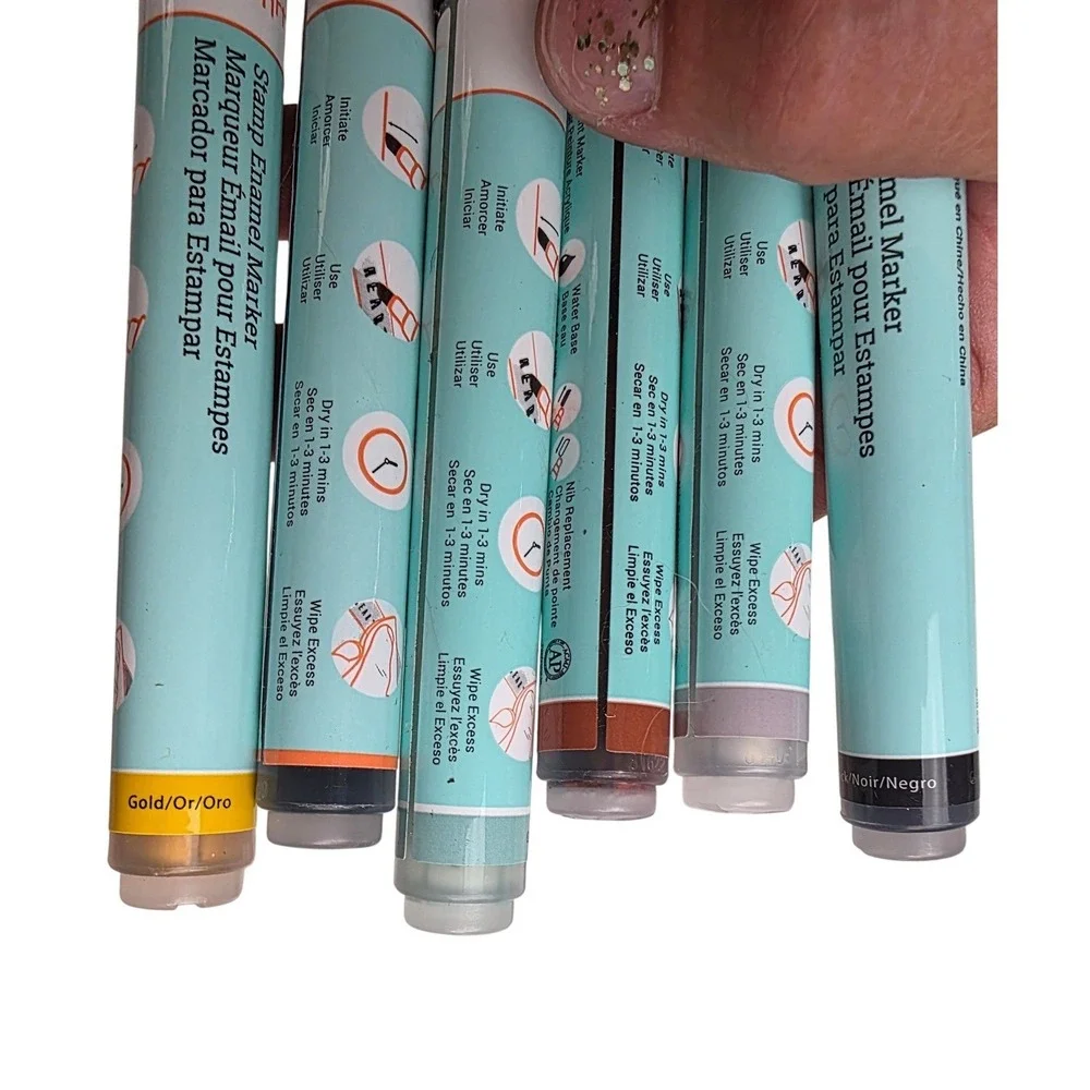 ImpressArt Metal Stamping‎ Enamel Markers & BeadSmith Micro Engraver Tool Set B3